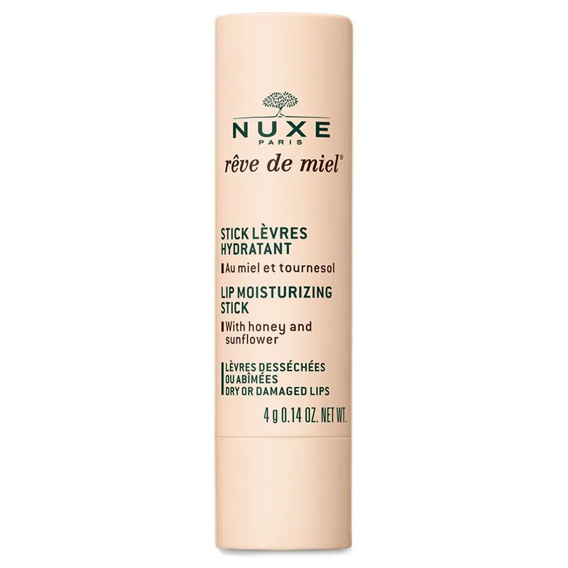 Nuxe Reve de Miel Stick Levres Lip Moisturizing Stick Ενυδάτωση Χειλιών 4gr