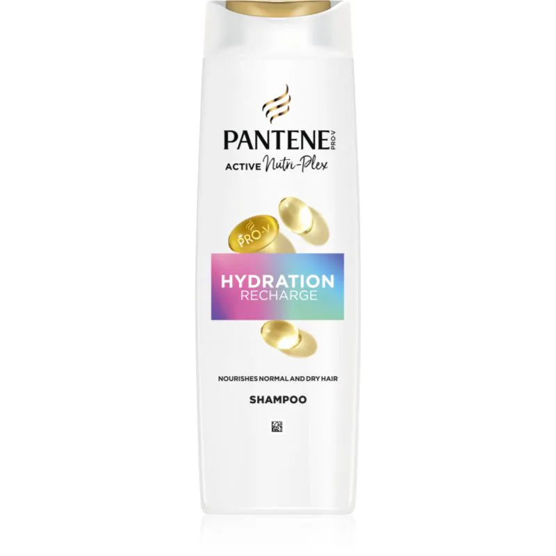 Pantene Pro-V Active Nutri Plex Hydration Recharge θρεπτικό σαμπουάν για ανανέωση και ενίσχυση των μαλλιών 400 ml
