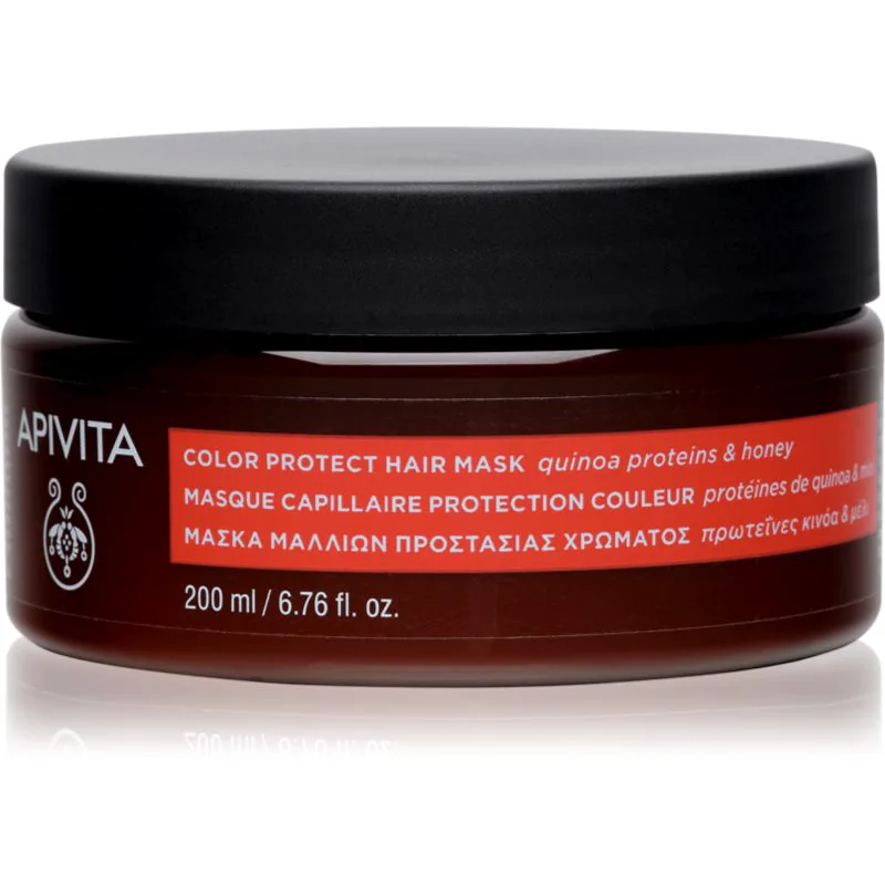 Apivita Color Seal Color Protect Hair Mask μάσκα μαλλιών για την προστασία του χρώματος 200 ml