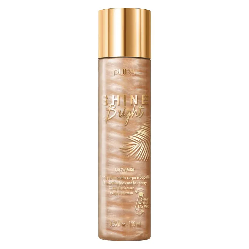 Pupa Shine Illuminating Spray Body And Hair 001 - Holo Diamond (100 Ml)