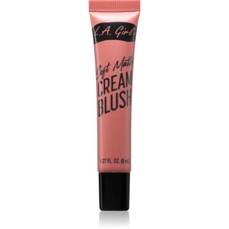 L.A. Girl Cosmetics Soft Matte υγρό ρουζ απόχρωση Rosebud 8 ml