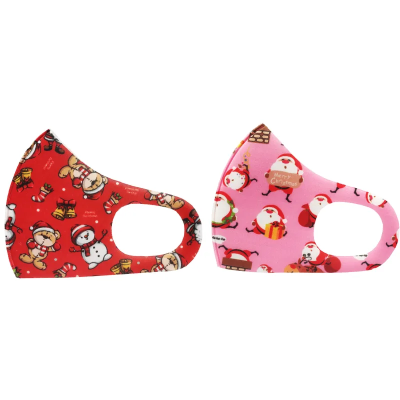 TiLi Fashion Face Mask Christmas Limited Edition Παιδικές Μάσκες Προσώπου Πολλαπλών Χρήσεων με Χριστουγεννιάτικα Σχέδια 2Τεμάχια - ΑΓΙΟΣ ΒΑΣΙΛΗΣ