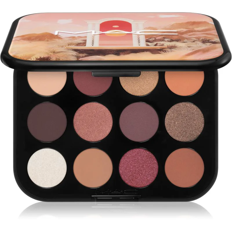 MAC Cosmetics Connect In Colour Eye Shadow Palette 12 shades Παλέτα σκιών για τα μάτια απόχρωση Future Flame 12,2 γρ