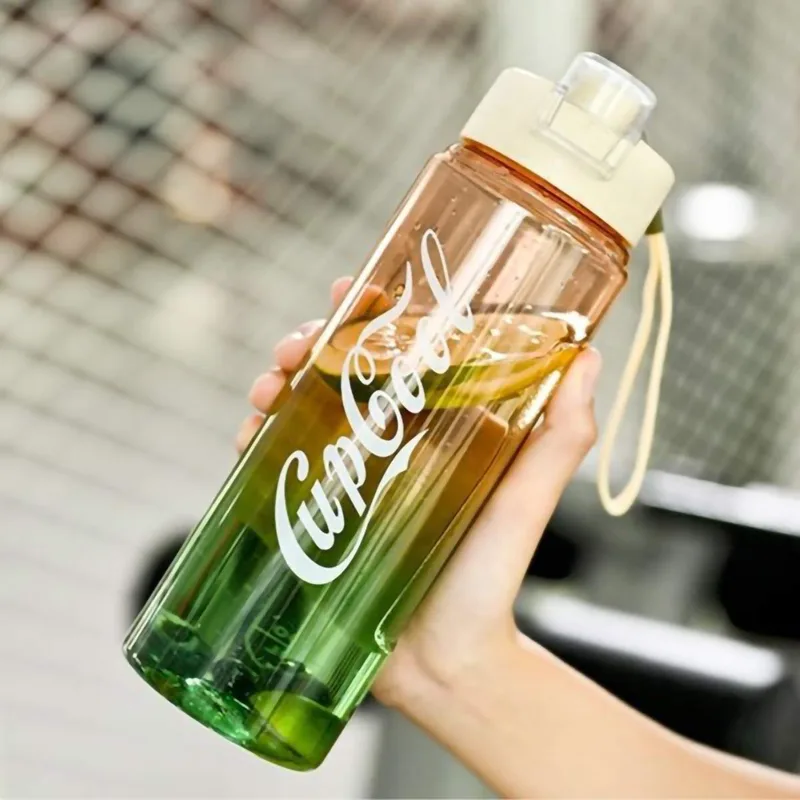 Αθλητικό Πλαστικό Παγούρι 800ml σε Διάφορα Χρώματα Άσπρο