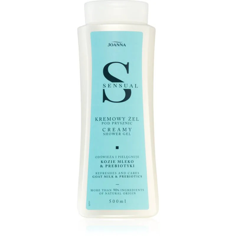 Joanna Sensual Creamy Shower Gel τζελ για ντους Goat Milk & Prebiotics 500 ml