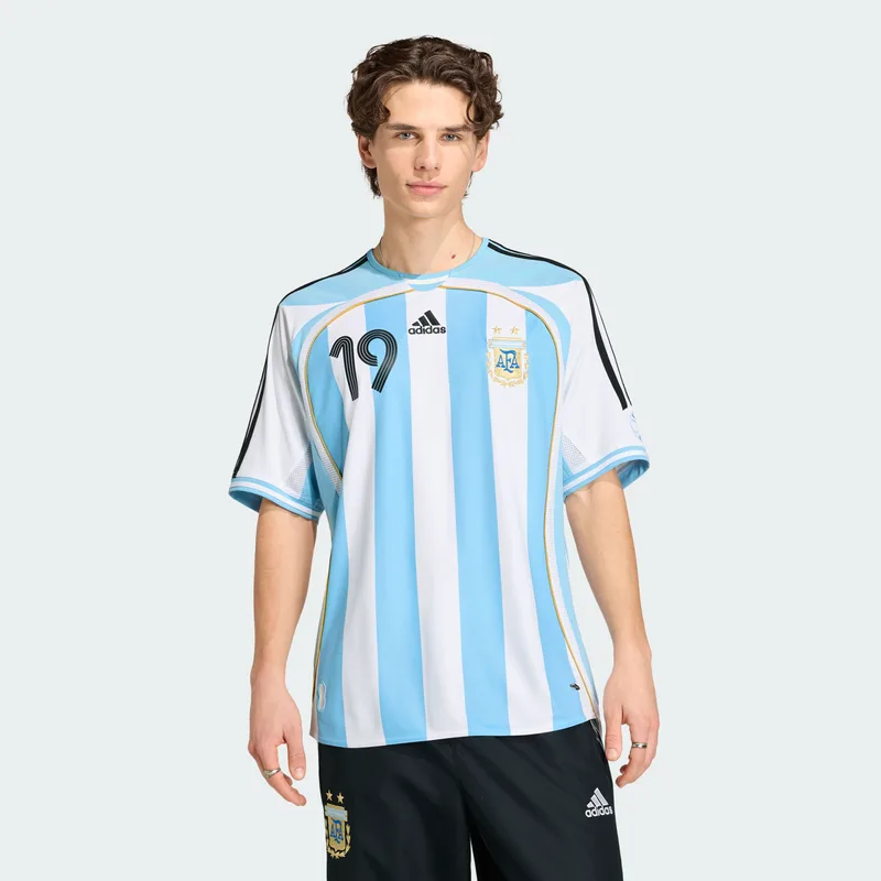 adidas Εθνική Αργεντινής 2006 Home Messi Ανδρική Ποδοσφαιρική Φανέλα (9000260826_1539)