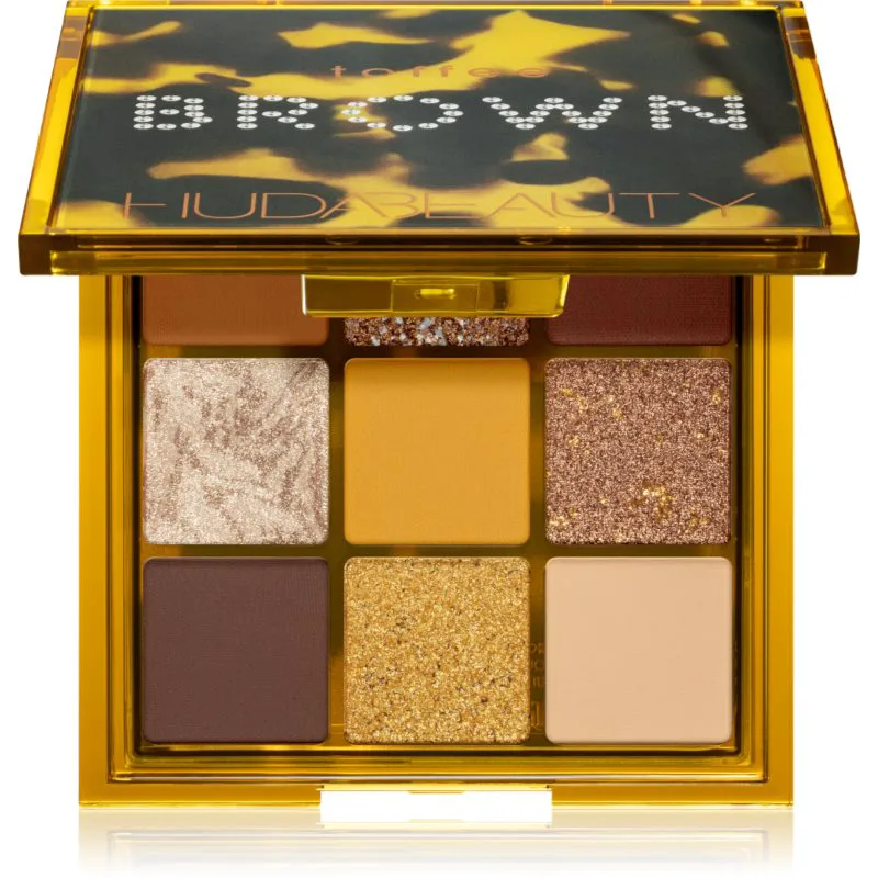 Huda Beauty Brown Obsessions παλέτα για τα μάτια απόχρωση Toffee 7,5 γρ