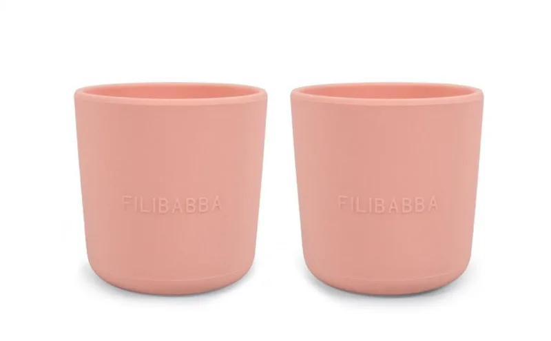 Filibabba Silicone Cup 2 Pack – Peach