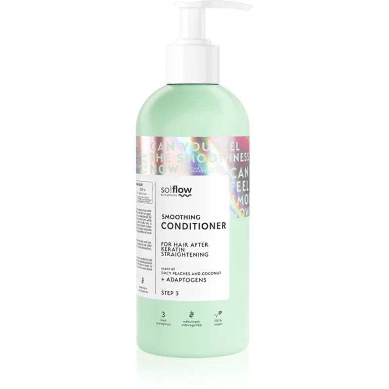 so!flow After Keratin Straightening Smoothing Conditioner λειαντικό μαλακτικό 400 ml
