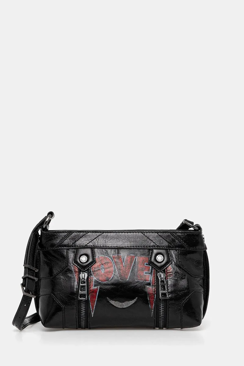 Δερμάτινη τσάντα ZADIG&VOLTAIRE SUNNY MOOD PUNK