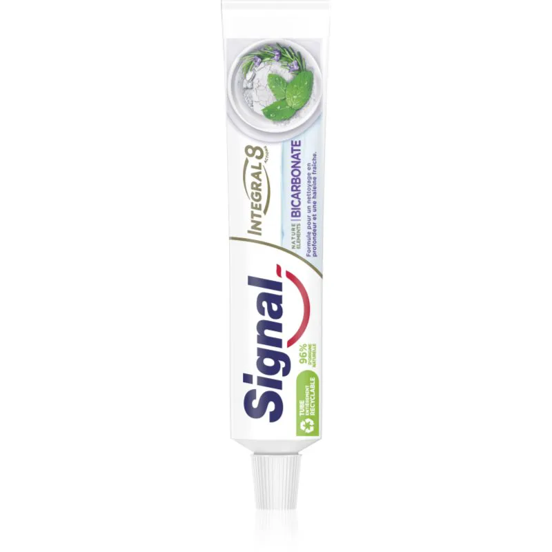 Signal Integral 8 Natural Elements οδοντόκρεμα Baking soda 75 ml
