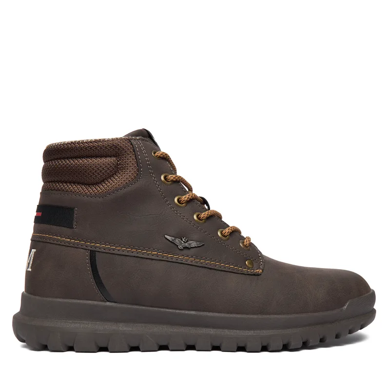 Μποτίνια Aeronautica Militare 252SC0317UCT04247 Πράσινο
