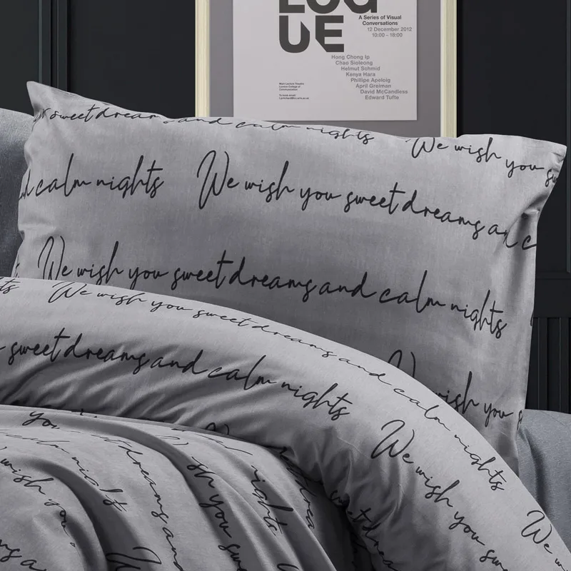 Μαξιλαροθήκη 50x70 Dimcol Arisvi 472 Grey 50x70
