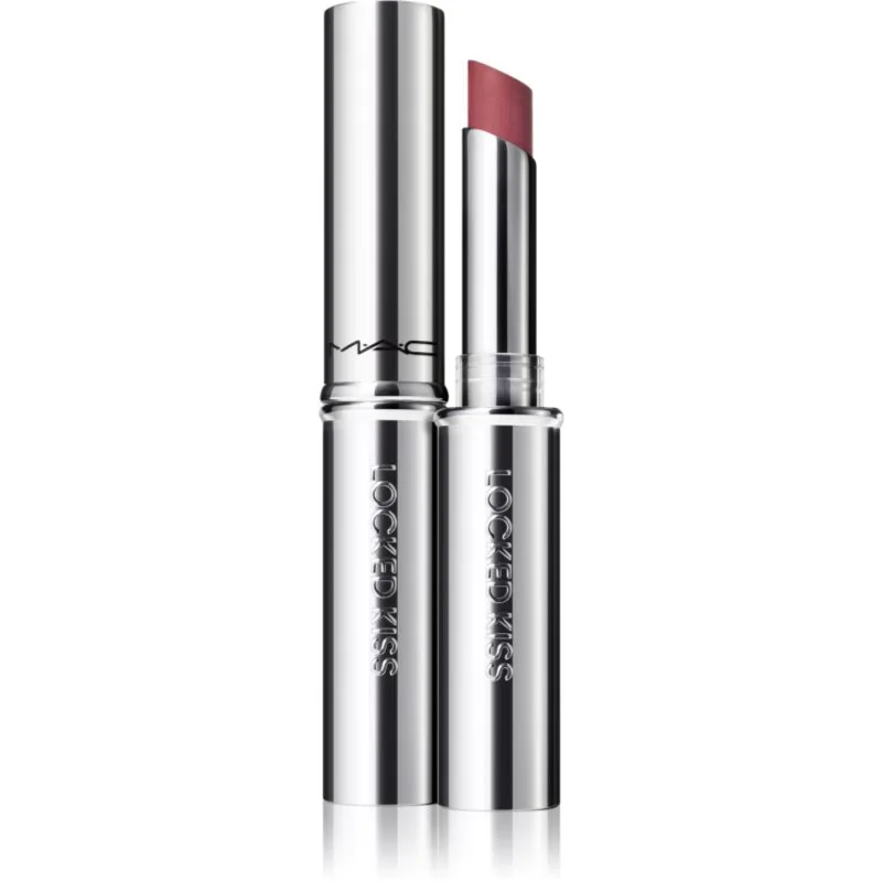 MAC Cosmetics Locked Kiss 24h Lipstick Ultra ματ κραγιόν διαρκείας απόχρωση Opulence 1,8 γρ