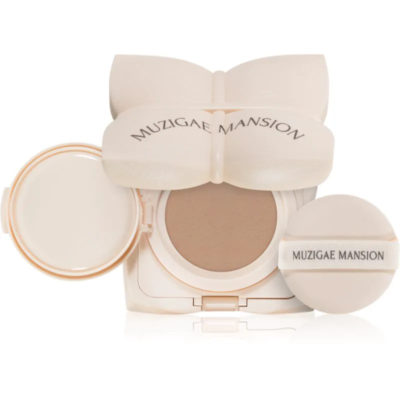 MUZIGAE MANSION Sleek Water Cushion μακράς διαρκείας μεικ απ σε σφουγγαράκι με ενυδατικό αποτέλεσμα απόχρωση NN2 15 γρ