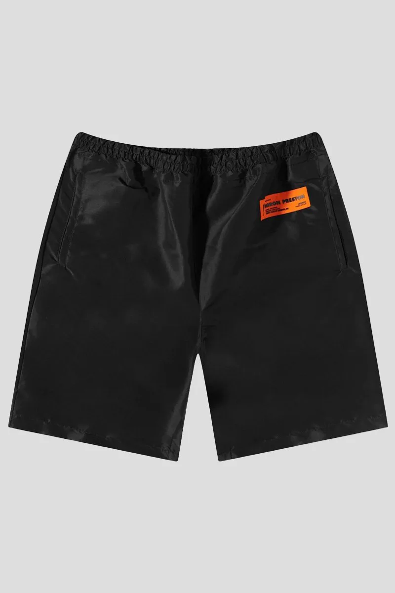 HERON PRESTON Ανδρικό Μαύρο Ex-Ray Nylon Shorts/ Black