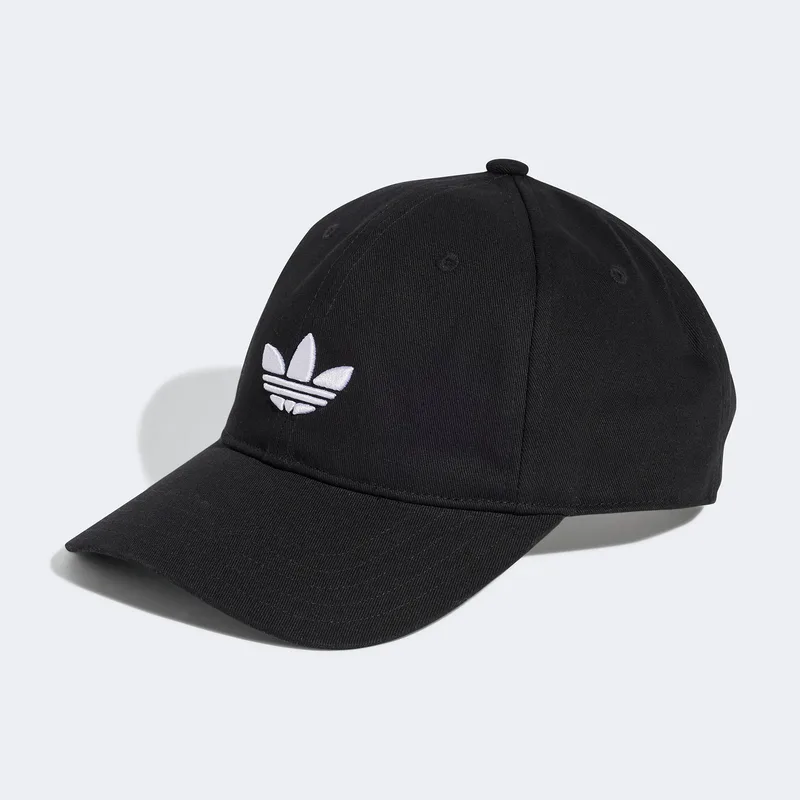 ADIDAS ADICOLOR CLASSIC TREFOIL BASEBALL CAP ΜΑΥΡΟ