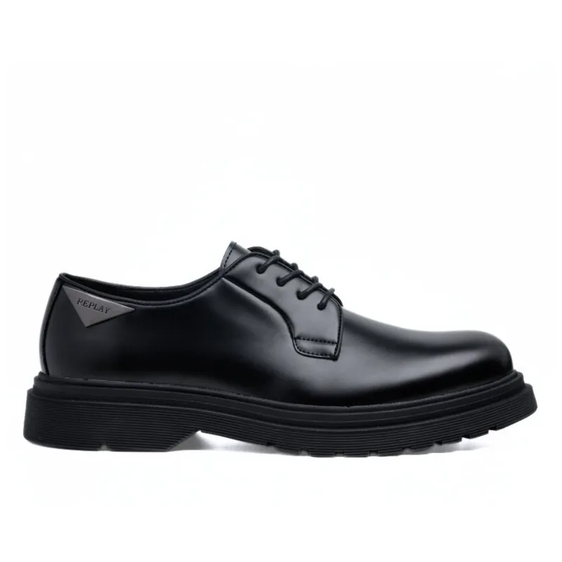 REPLAY ΑΝΔΡΙΚΟ PIERCE BRUSH 24 GMC1H .000.C0005S 003 BLACK