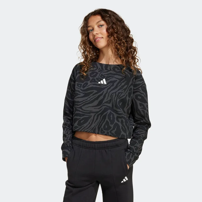 adidas Sportswear All Over Print Παιδικό Φούτερ (9000236391_61426)