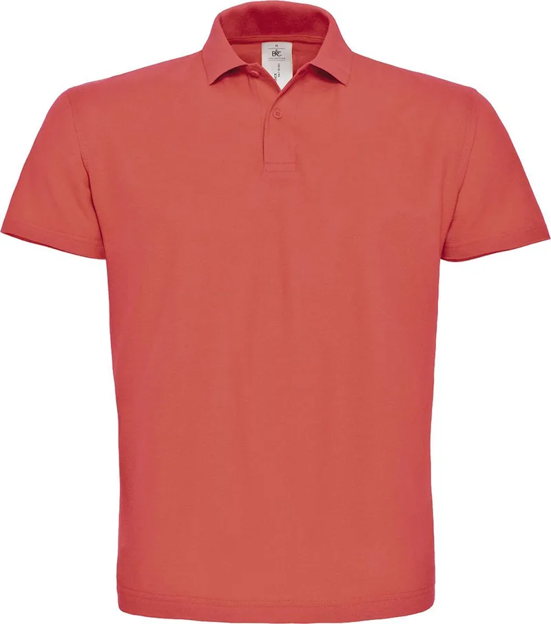 Ανδρική μπλούζα Polo Pique B & C ID.001 Pixel Coral