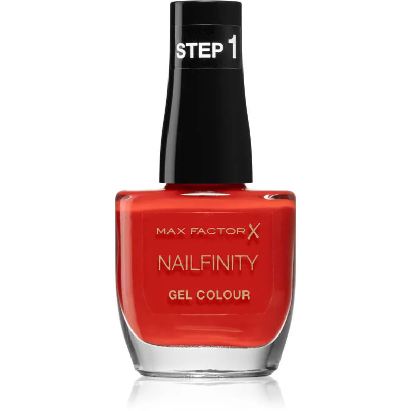 Max Factor Nailfinity Gel Colour τζελ βερνίκι νυχιών χωρίς τη χρήση των UV/LED λαμπτήρων απόχρωση 420 Spotlight On Her 12 ml