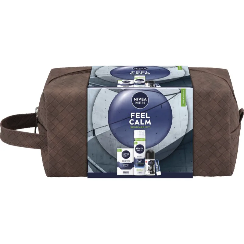 NIVEA MEN Feel Calm σετ δώρου για ευαίσθητο δέρμα