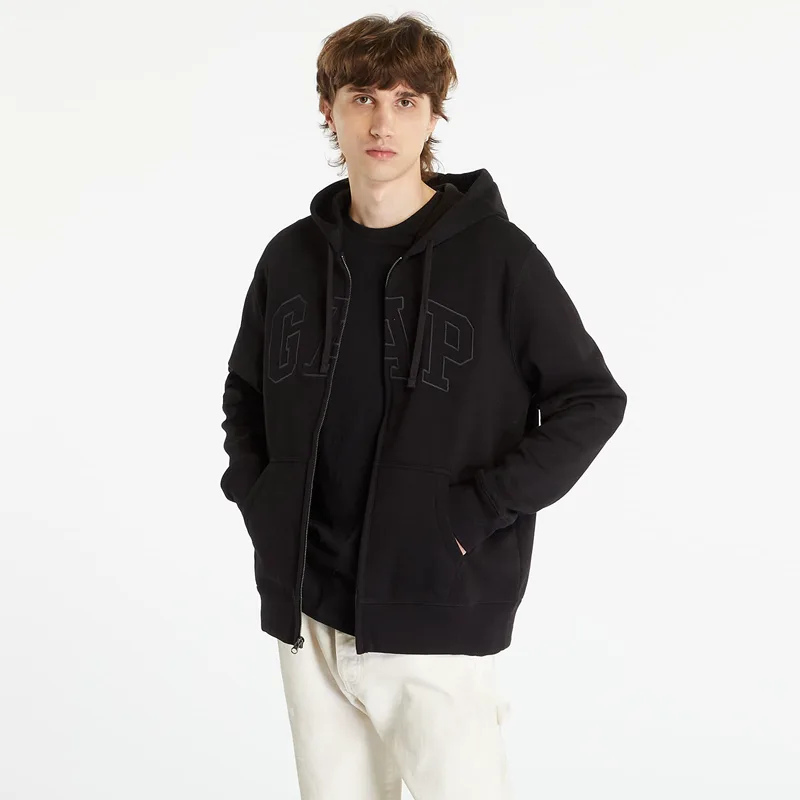 Φούτερ GAP V-Heritage Logo Fz True Black L