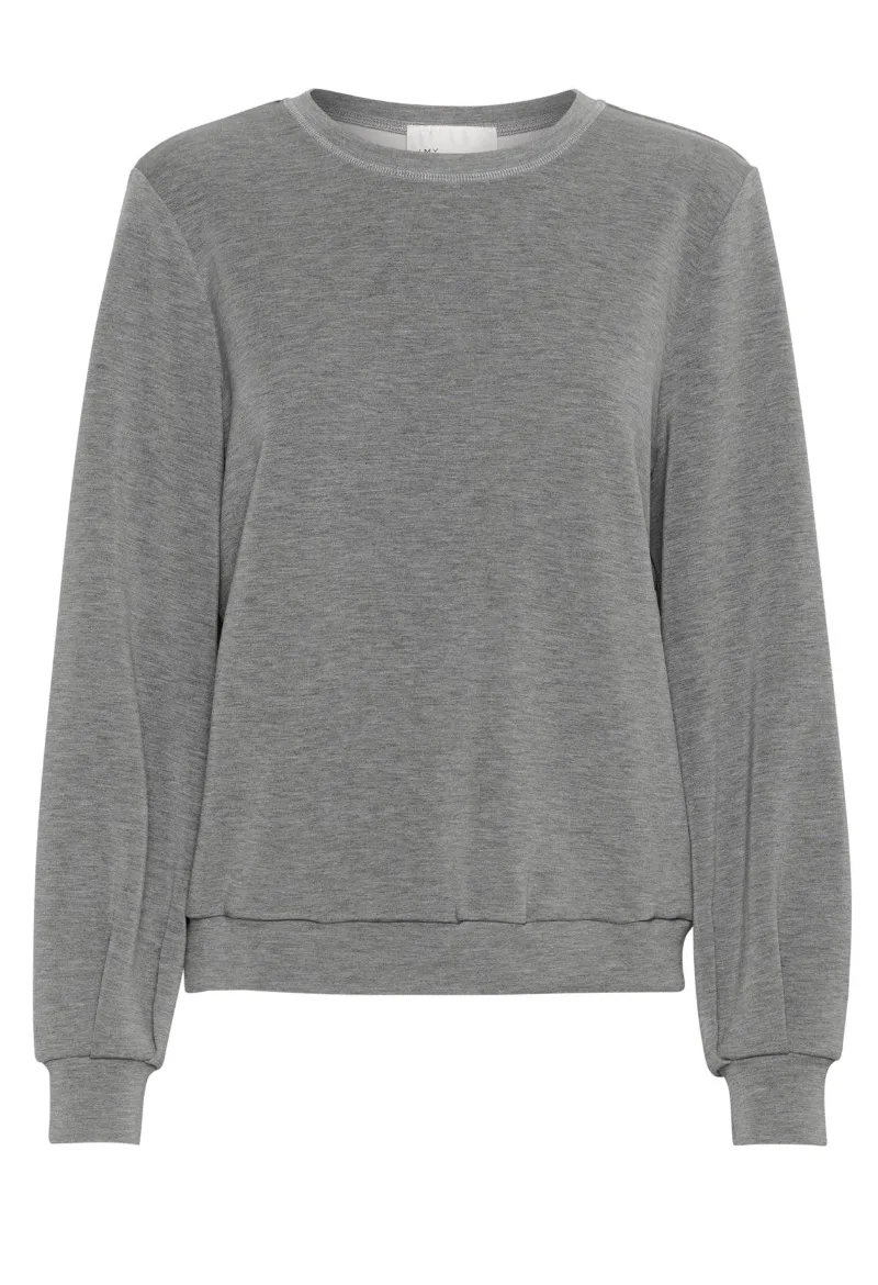 ΓΥΝΑΙΚΕΙΟ ΦΟΥΤΕΡ 23 THE SWEAT MY ESSENTIAL ΣΤΡΟΓΓΥΛΗ ΛΑΙΜΟΚΟΨΗ ΣΚΟΥΡΟ ΓΚΡΙ