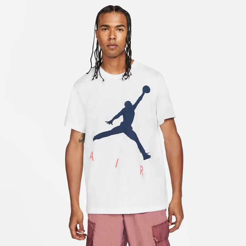 JORDAN JUMPMAN AIR HBR TEE ΑΣΠΡΟ