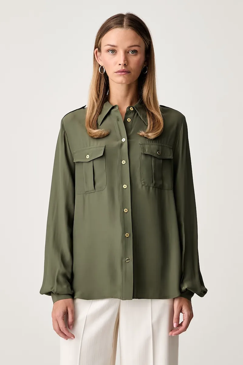 Marciano by Guess πουκάμισο γυναικείο με βισκόζη NORI
