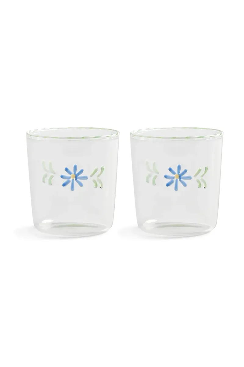 Σετ ποτηριών &k amsterdam flora blue 300 ml 2-pack