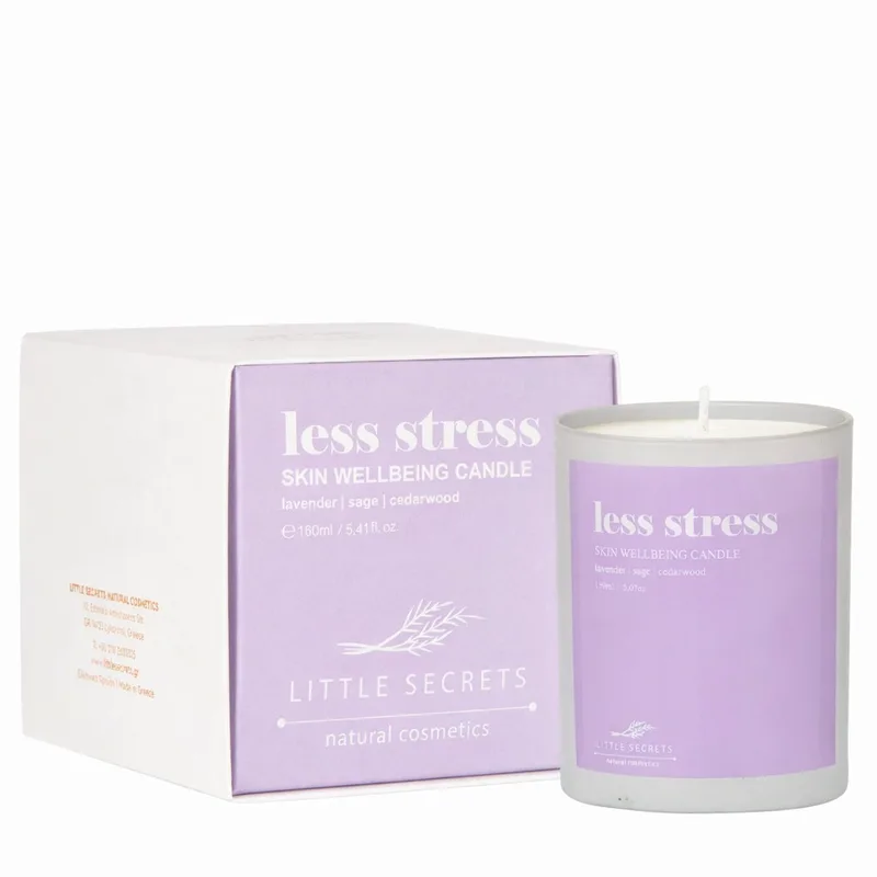 Αρωματικό Κερί Less Stress Skin Wellbeing 160ml