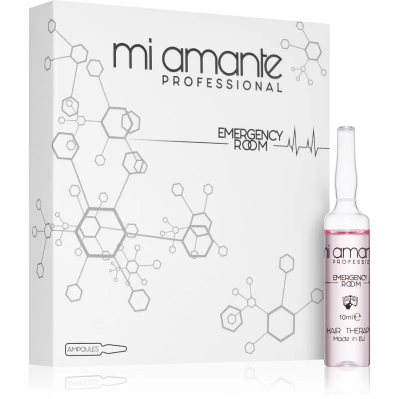 Mi Amante Professional Emergency Room αναζωογονητική μάσκα σε αμπούλες 6x10 ml