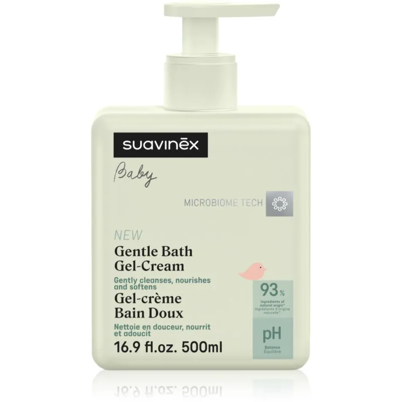Suavinex Baby Gentle Bath Gel-Cream τζελ λουτρού 500 ml