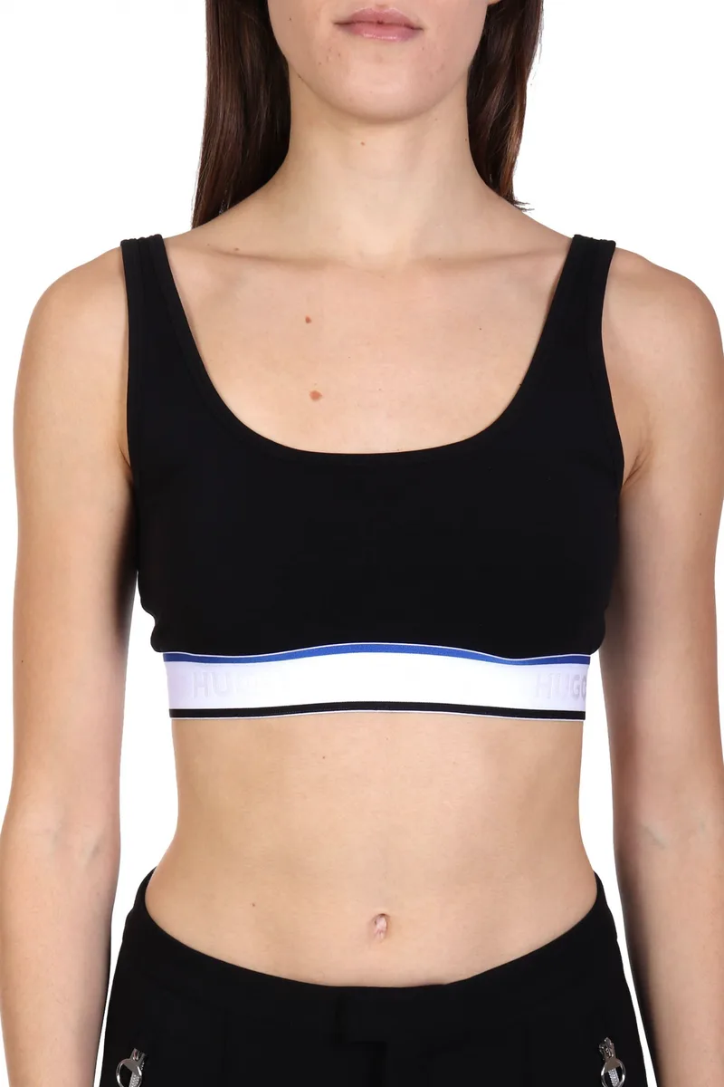 HUGO BLUE TOP BRALETTE BLUE ΛΑΣΤΙΧΟ ΜΑΥΡΟ