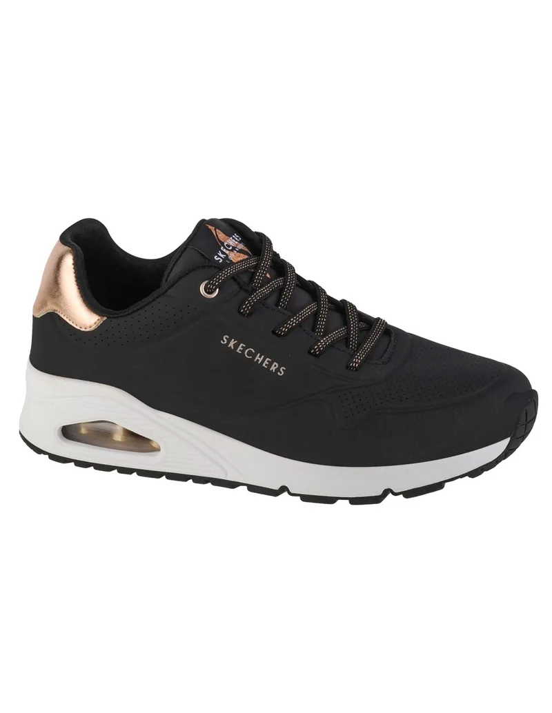 Skechers Uno Γυναικεία Sneakers Μαύρα 155196-BLK