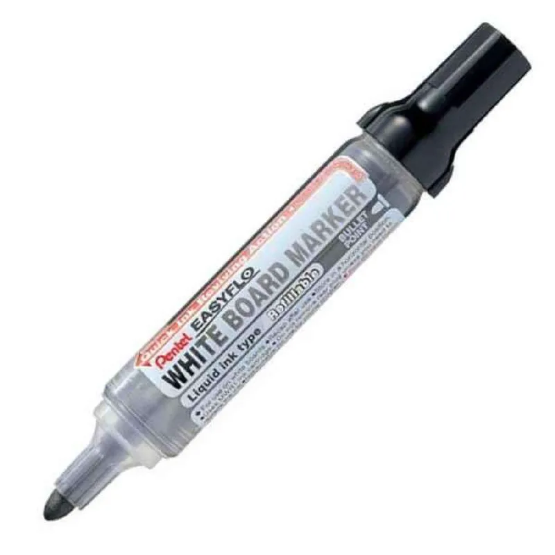 Pentel Μαρκαδόρος Ασπροπίνακα Easyflo Black
