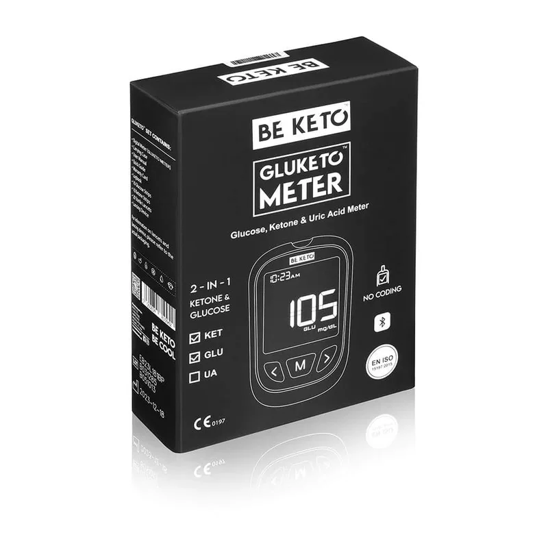 Beketo Μετρητής Γλυκόζης & Κετονών Αίματος Gluketo Meter