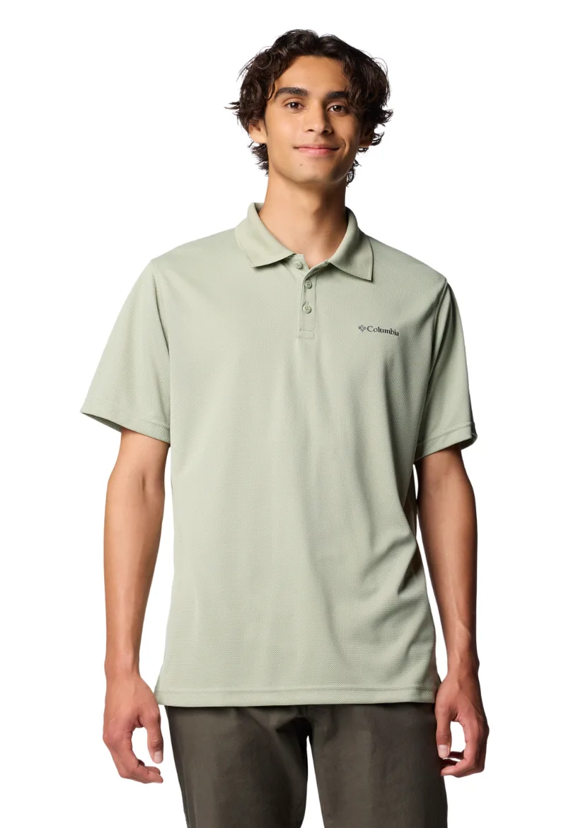 ΑΝΔΡΙΚΗ POLO ΜΠΛΟΥΖΑ COLUMBIA UTILIZER ΚΟΝΤΟΜΑΝΙΚΗ ΑΝΟΙΧΤΟ ΠΡΑΣΙΝΟ