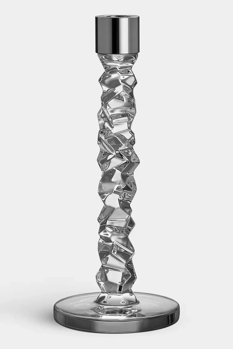 Διακοσμητικό κηροπήγιο Orrefors Carat 24,2 cm 2-pack