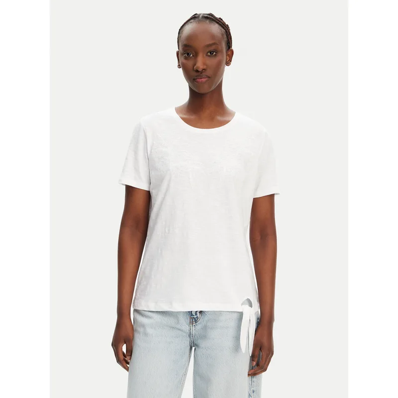 Olsen T-Shirt 11104823 Λευκό Regular Fit