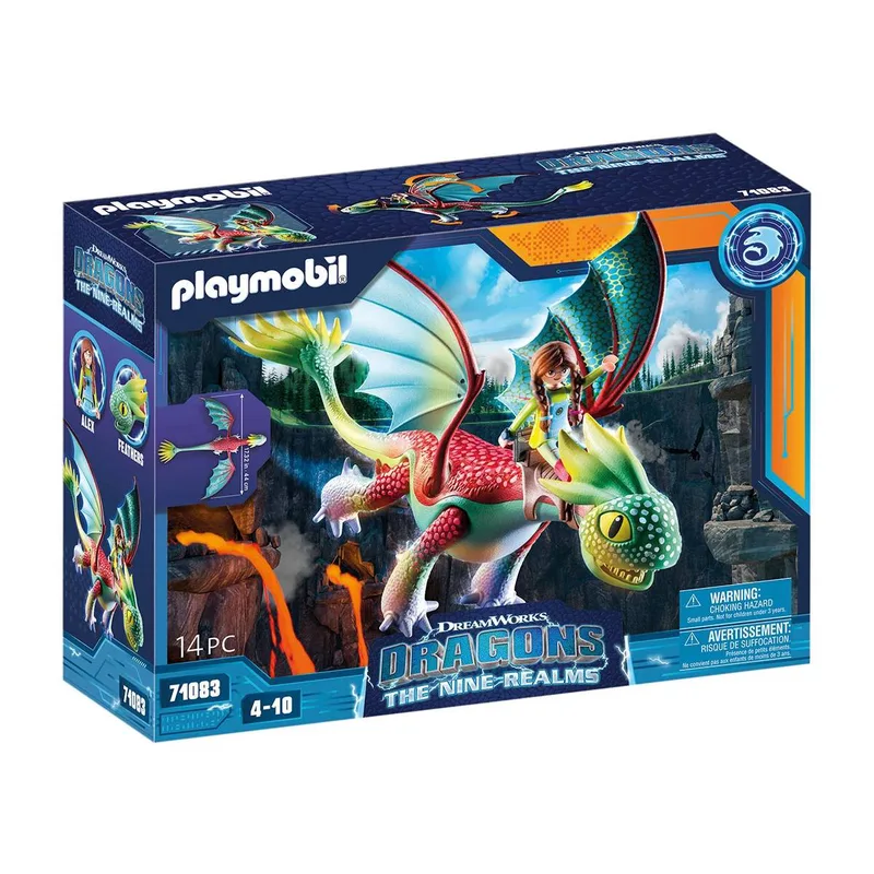 71083 Dragons: The Nine Realms - Feathers και Alex