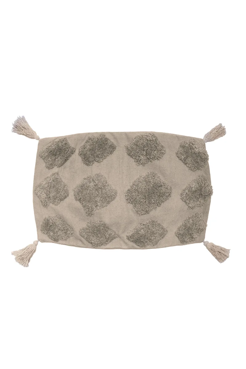 Διακοσμητική Μαξιλαροθήκη Με Φερμουάρ Palamaiki Home Decor Connor 30x50 Moka