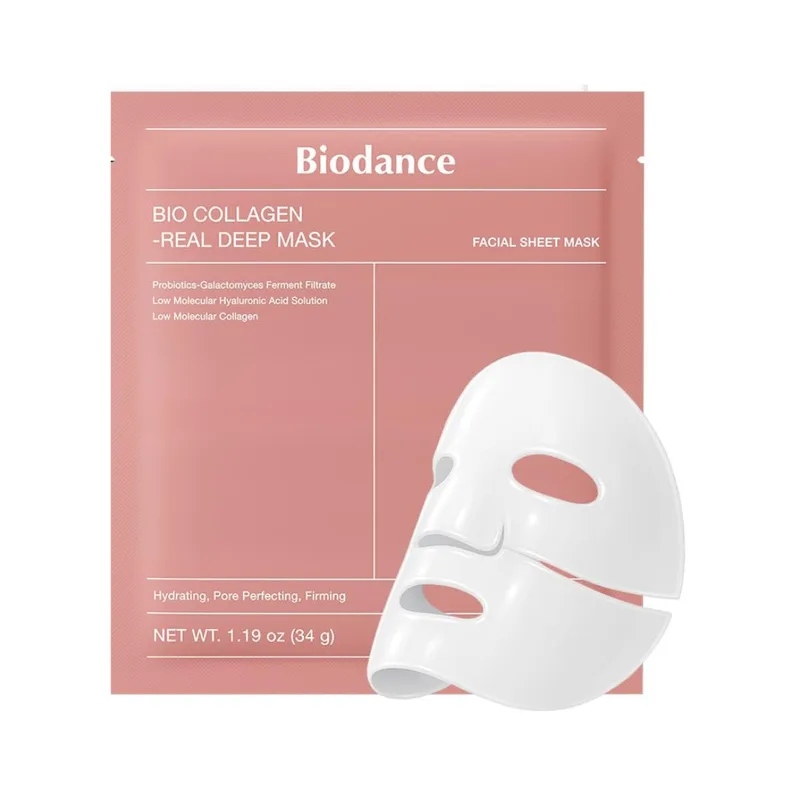 Bio-Collagen Real Deep Mask - Ενυδατική μάσκα για σύσφιξη, λάμψη