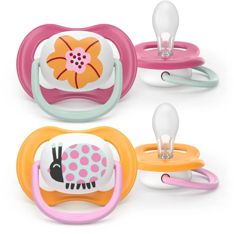 Philips Avent Ultra Air SCF080/27 6-18 m πιπίλα Girl 2 τμχ
