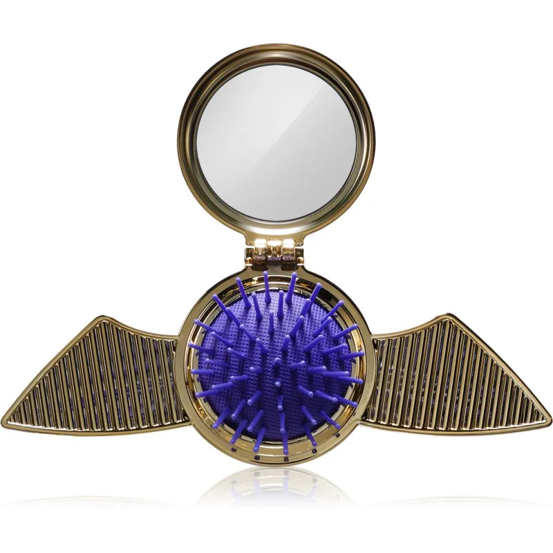 Mad Beauty Harry Potter Snitch βούρτσα για τα μαλλιά με καθρέπτη 1 τμχ