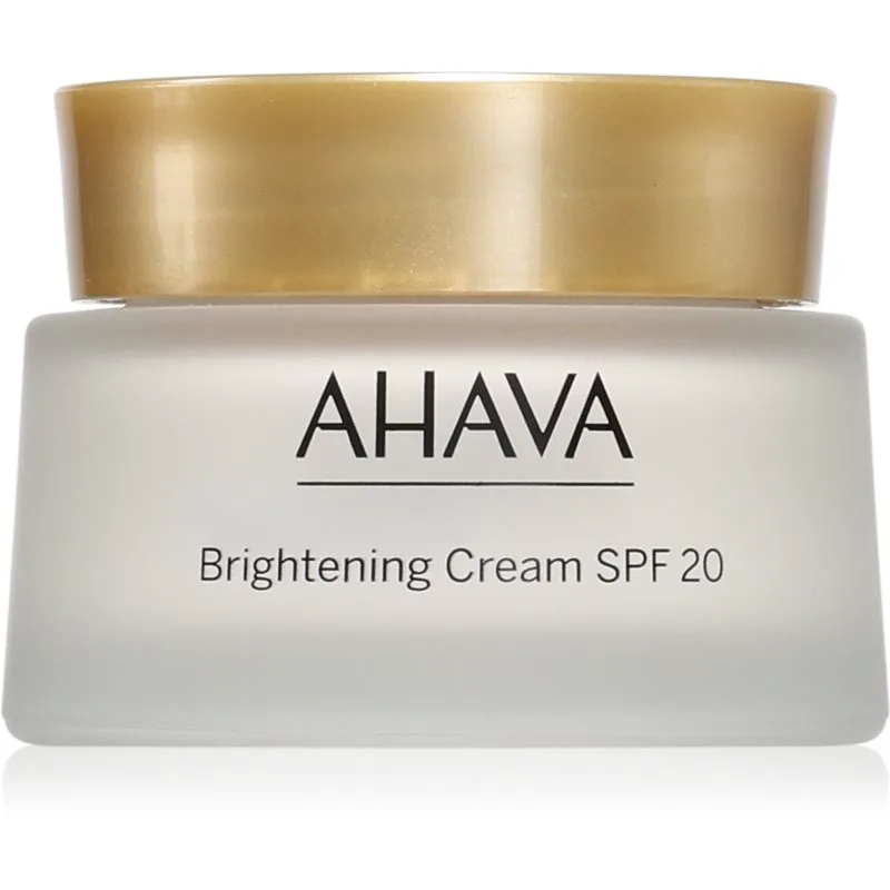 AHAVA Time To Smooth λαμπρυντική ενυδατική κρέμα SPF 20 50 ml