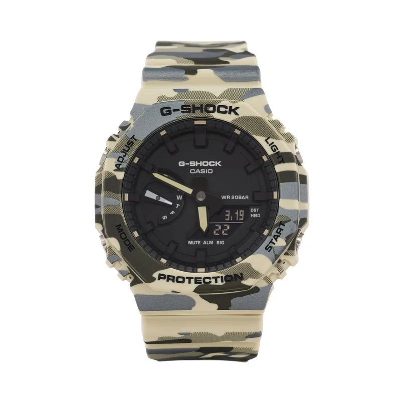 Ρολόι G-Shock GA-2100CM-5AER Μπεζ