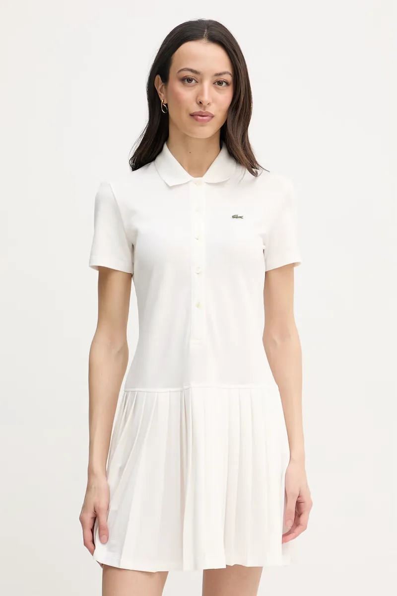 Lacoste φόρεμα με βαμβάκι