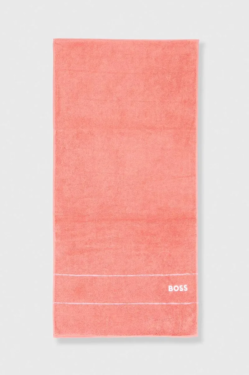 Μικρή βαμβακερή πετσέτα BOSS 50 x 100 cm